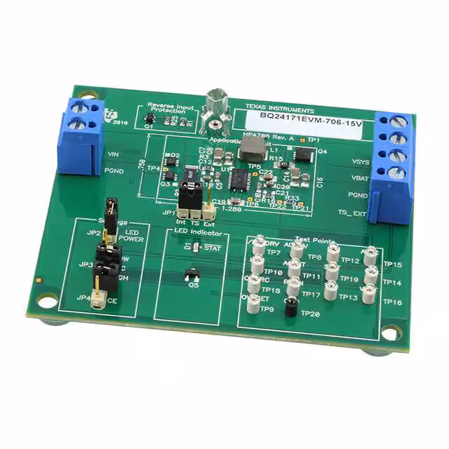 BQ24171EVM-706-15V Texas Instruments  Cartes et kits d'évaluation et de démonstration